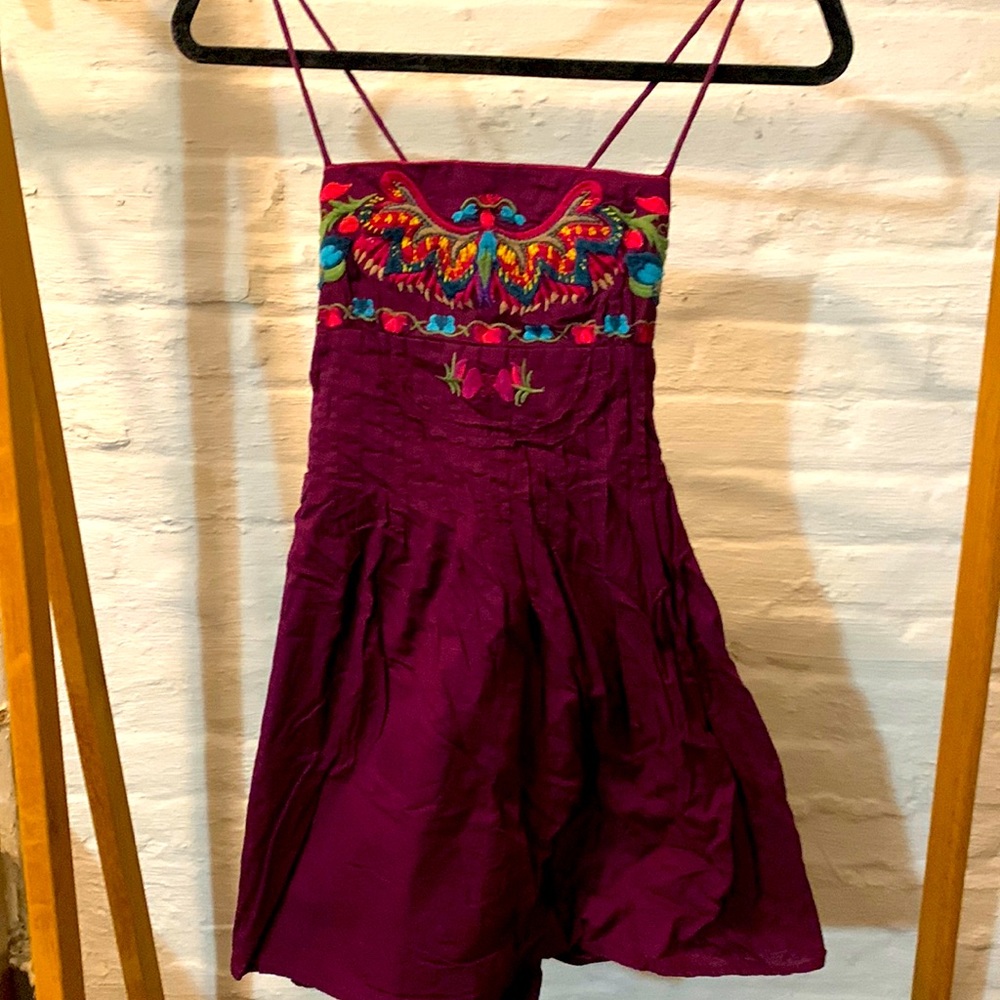 Free people embroidered summer dress